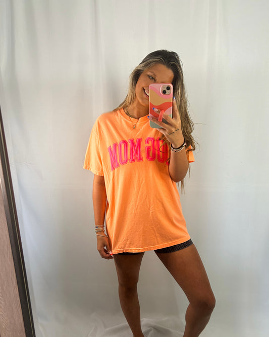 The Neon Dog Mom Tee