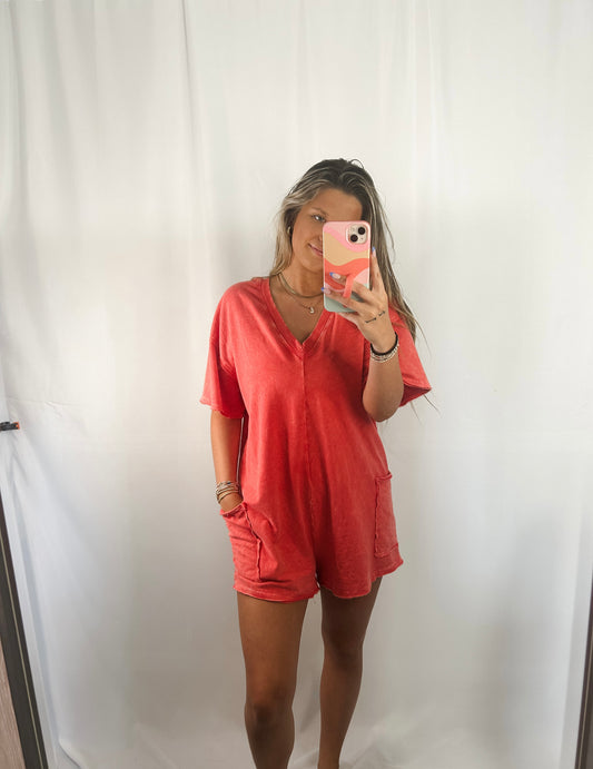 The Georgia Reversible Tee Romper