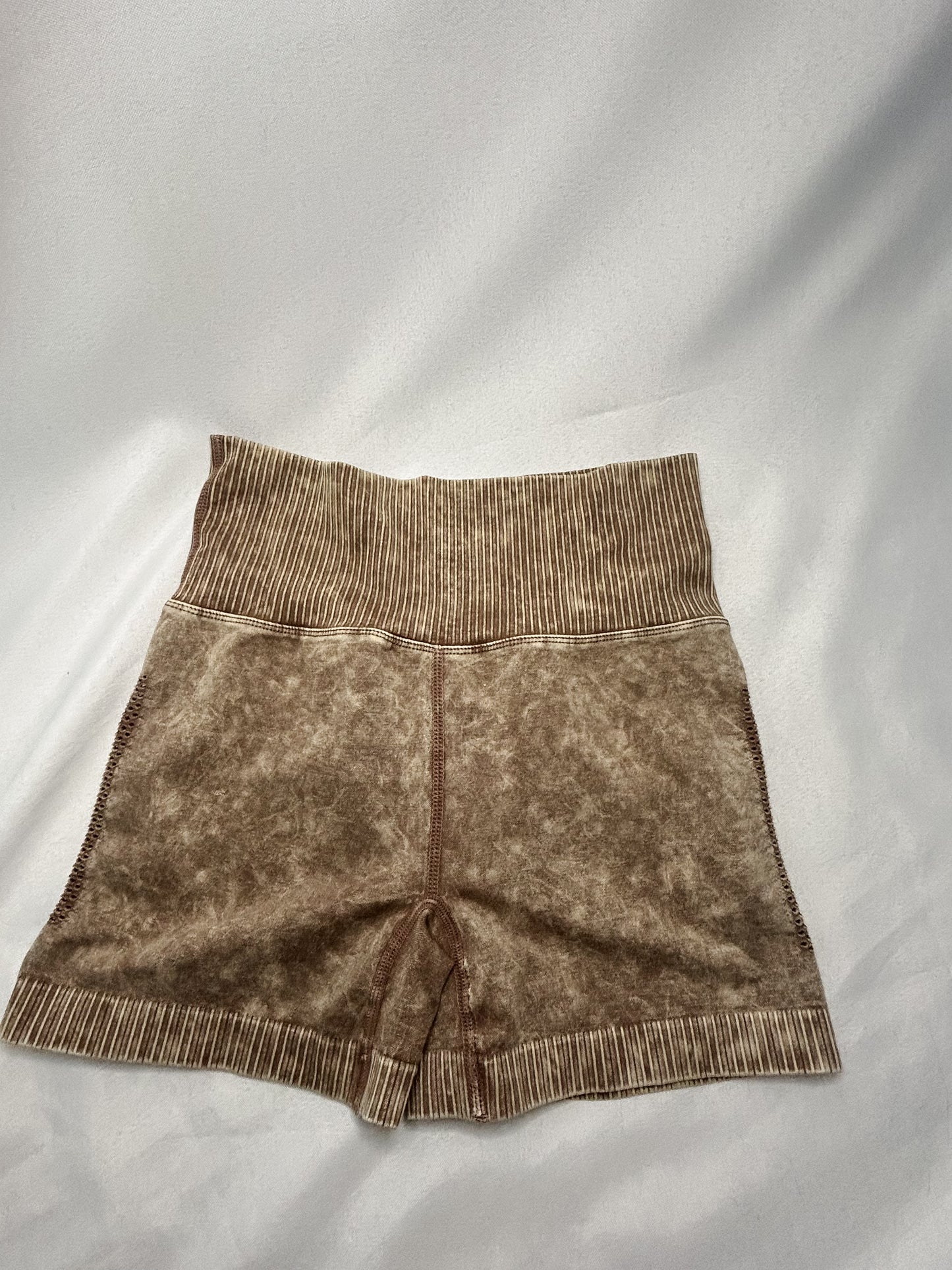 The Bella Biker Shorts - Mocha